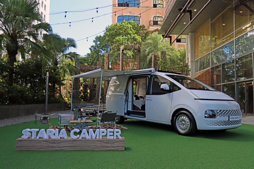售價126.8萬/150.4萬起，Hyundai STARIA VAN三人座貨車、STARIA CAMPER露營車同步亮相！