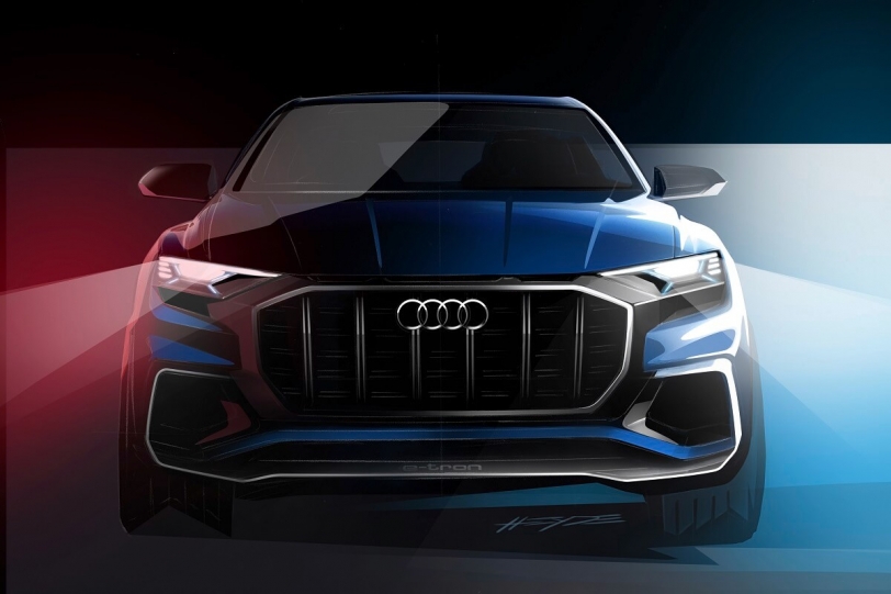 Audi釋出Q8 Concept設計手稿圖　
