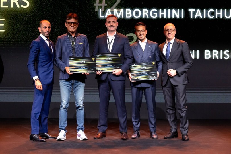 Lamborghini臺灣總代理嘉鎷興業榮獲品牌2023年度全球最佳售後服務團隊殊榮