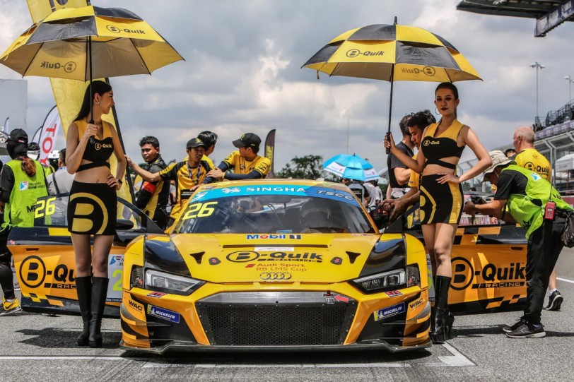 B-Quik Racing旗下Audi R8 LMS GT3賽車泰國超級系列賽穩固領先優勢