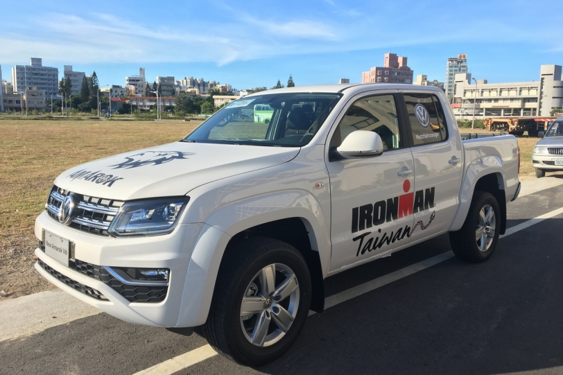 Amarok與Caddy Maxi陪選手一同熱血！台灣福斯商旅連續第三年贊助「IRONMAN Taiwan國際鐵人三項賽」