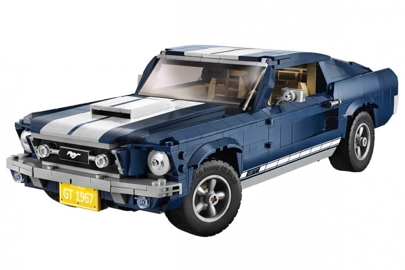 Ford與LEGO合作推出1967年老野馬 3月1日正式開始販售