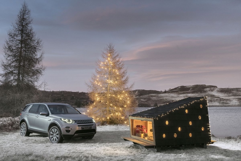聖誕小屋驚喜現身，Land Rover Discovery Sport創造無限可能