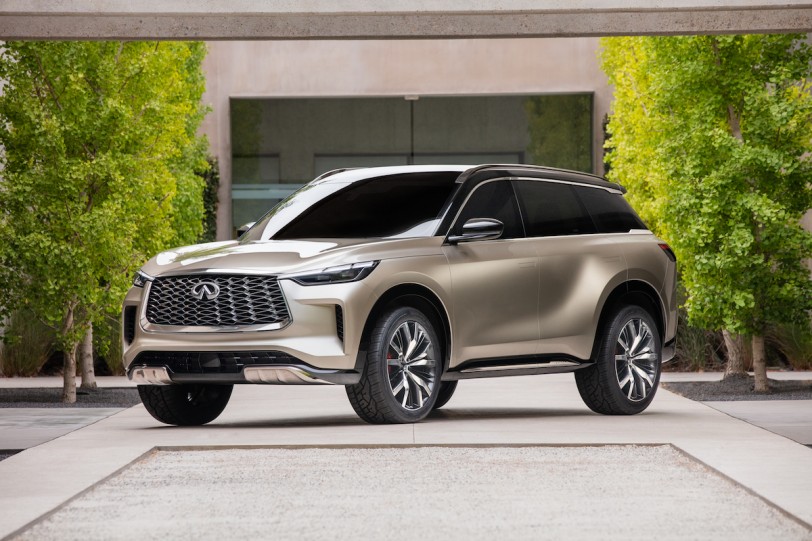 將傳統日本文藝融入三排七人座 SUV ，Infiniti QX60 Monograph 概念原型車日本橫濱發表、2021 量產