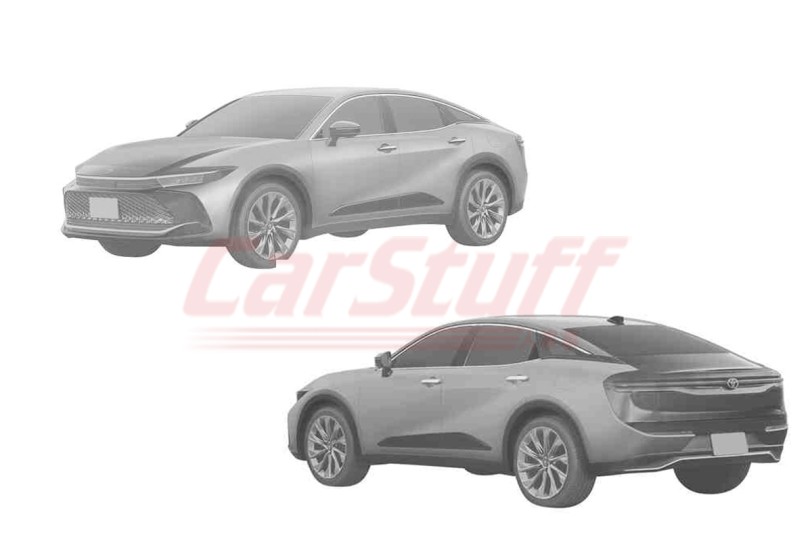 「Sedan Plus」新形象，第 16 代 TOYOTA CROWN 專利圖意外曝光、預計 7/15 發表！