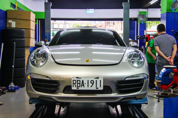 頂尖升級唯一選擇！PORSCHE 911 Carrera S升級Bilstein B16 Ridecontrol電子阻尼避震器！