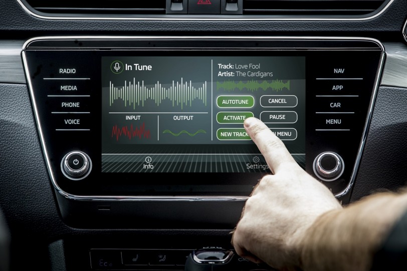 Skoda新增In Tune自動調音功能 可消除變調的歌聲