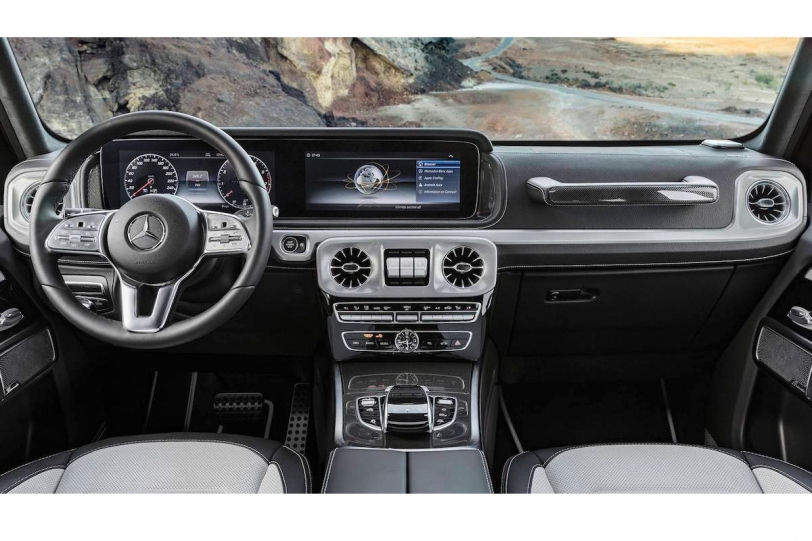奢華內裝下保有硬派底子，全新世代 Mercedes-Benz G-Class 內裝照公開！