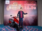 KYMCO 創2023年最大成長迎來11月勝利時刻！  超高市占39.6%大幅領先同業4,184台銷售大獲全勝