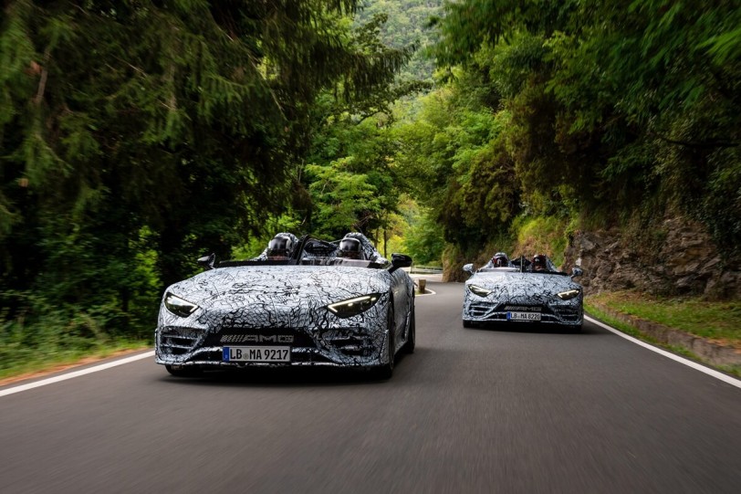 將限量250輛,Mercedes-AMG PureSpeed原型車正在測試的最後階段
