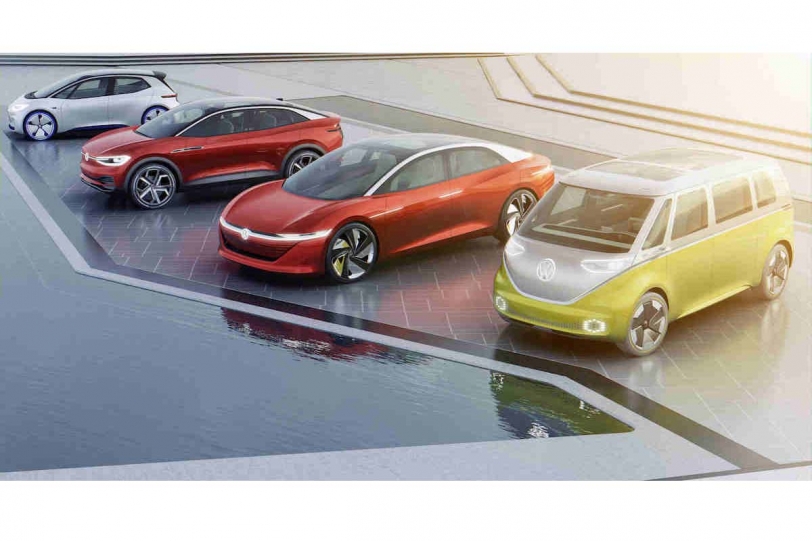Volkswagen 純電車專用平台， MEB模組化矩陣底盤亮相 開創全民電動車移動新時代！