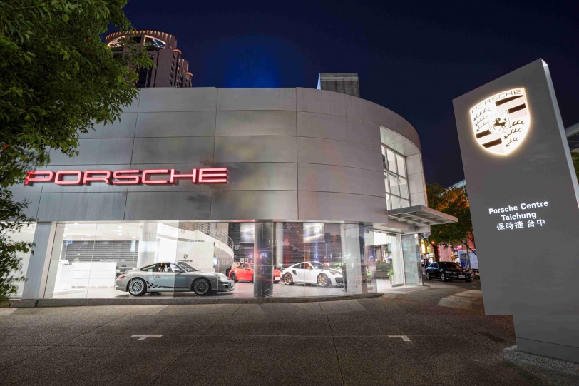 Porsche 台中展示中心大幅改建，展現嶄新面貌   全新據點同步建置中