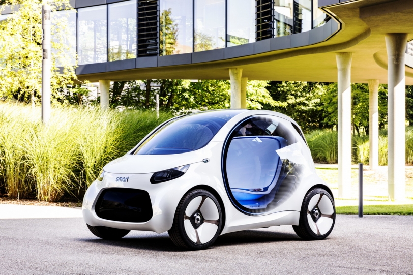 能言善道的未來汽車！Smart Vision EQ fortwo Concept將登上法蘭克福車展