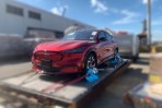 網友捕獲!純電野馬 SUV Ford Mustang Mach-E Premium 現身台灣!