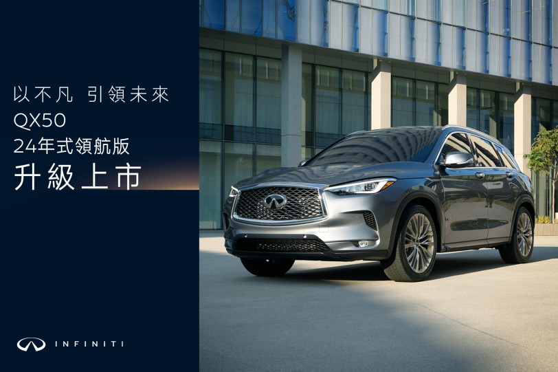 189 萬三規格、全面搭載ProPILOT，INFINITI QX50 24年式領航版正式發表