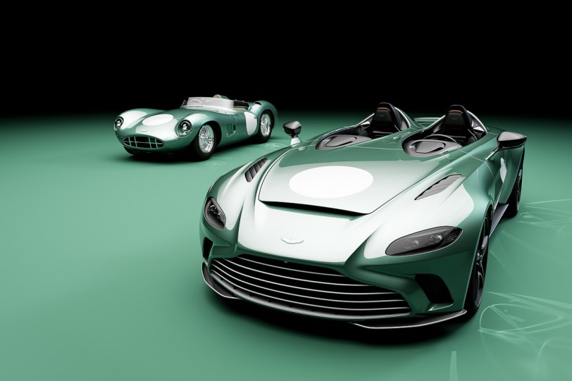 紀念昔日賽道榮光 Aston Martin 珍稀推出 V12 Speedster Bespoke Specification DBR1