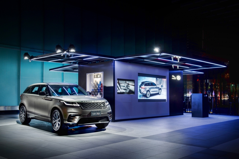 Range Rover Velar 優雅現身信義商圈， Jaguar Land Rover 巡迴試駕體驗會璀璨登場