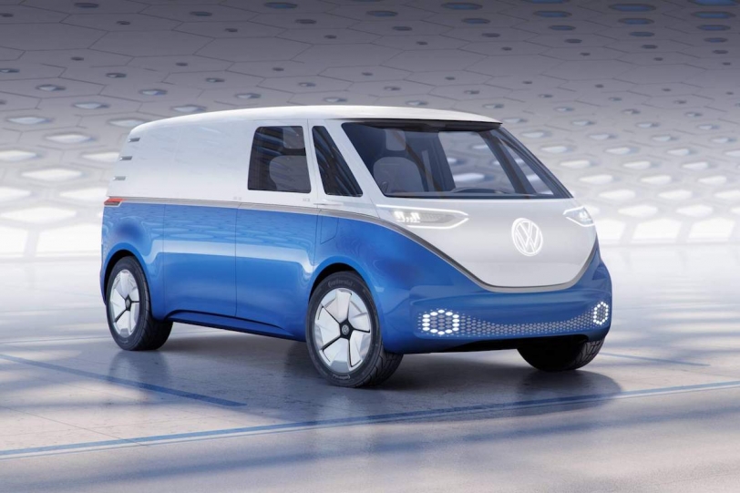 搭載 Level 4 自動駕駛技術與先進物聯網系統，Volkswagen I.D Buzz Cargo 德國漢諾威車展亮相