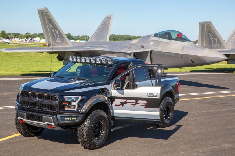 與最強猛禽戰鬥機聯名！你沒有看過的 Ford F-22 F150 Raptor