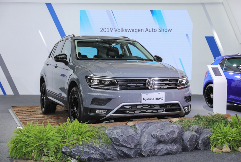 2019台北新車大展開展，Volkswagen 2019 年式樣Tiguan OFFROAD、Tiguan/Golf R Black Style聯抉登台