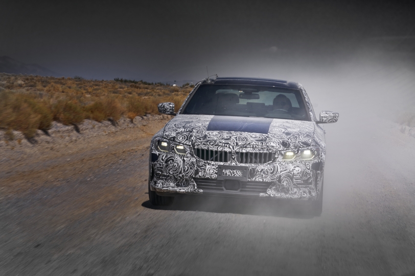 官方高清版！BMW新一代3-Series偽裝車執行耐久測試