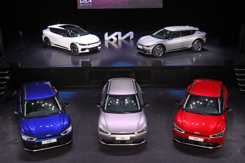 158.9萬起四車型、今年配額500台，KIA EV6 純電美型休旅正式在台發表！