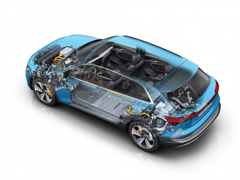 開啟電創未來的四環純電科技核心  Audi e-tron 智能充電與熱能管理系統