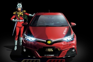 這感覺是...夏亞！第二代紅色彗星Toyota Auris II 出擊！