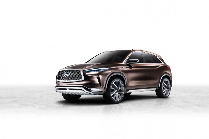 Infiniti推出新一代QX50概念車 將搭載可變壓縮比引擎