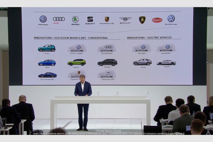 第八代 Volkswagen Golf 等六款新車即將到來，VAG集團公布未來新產品規劃、同時純電車型將大舉擴張