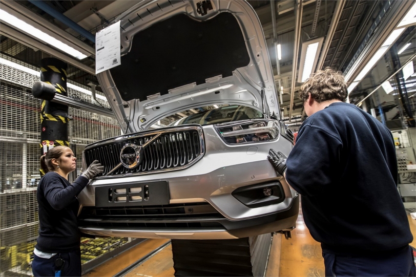 訂單超過1.3萬張，明年開始交車！Volvo XC40開始在比利時廠生產