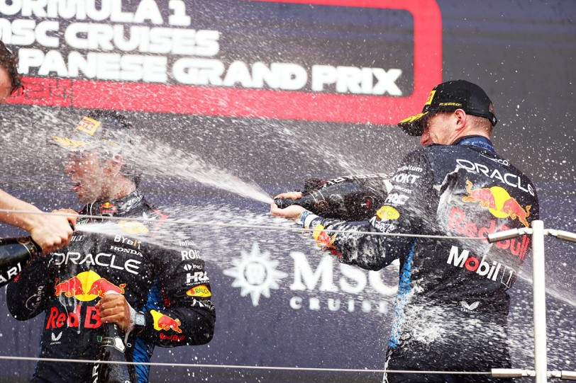 強勢回歸！Red Bull車隊於F1 日本站再度包辦冠亞軍 Max Verstappen 蟬聯三屆日本大賽冠軍