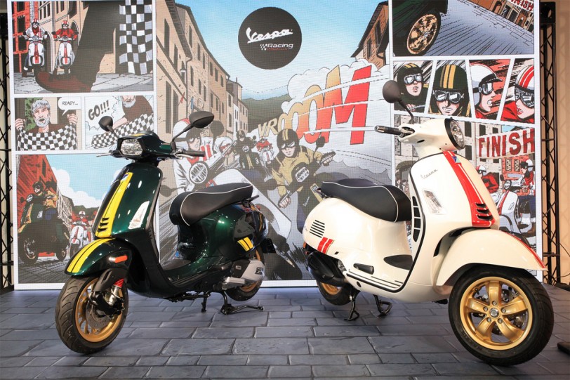 Vespa Racing Sixties特仕版 帶你回味60年代的賽道精神