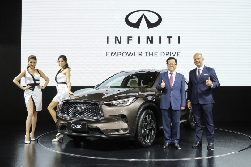 2018台北車展：QX50亞洲首發、QX30預售價168萬起，Infiniti展區歷屆最高規格