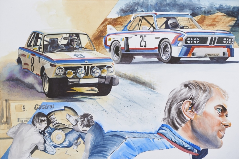 BMW推出一系列以「Blue Hero」為名的藝術作品