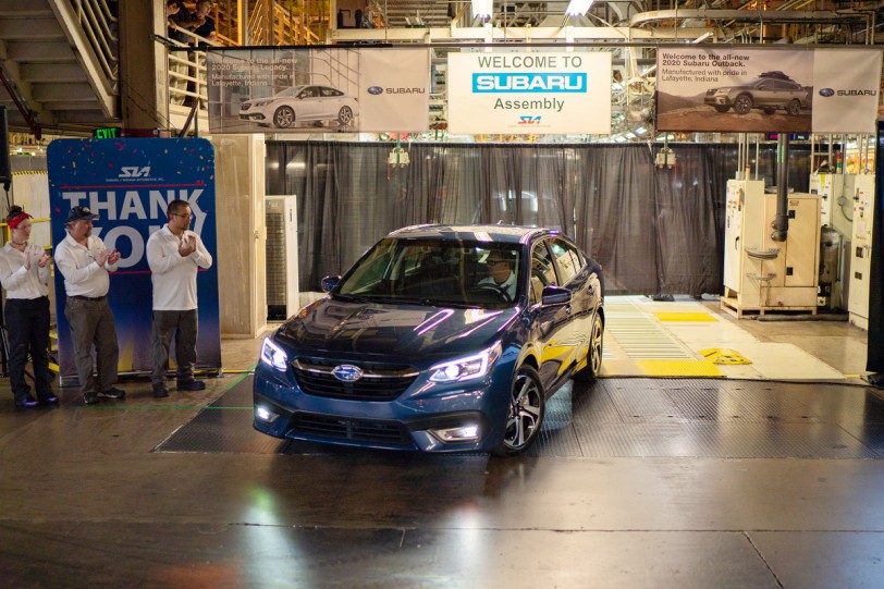 Subaru雙旗艦同步生產，新一代Legacy / Outback美國印第安納州廠下線