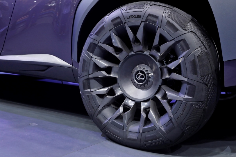 Goodyear固特異城市跨界,專為Lexus UX概念車所量身訂作概念胎