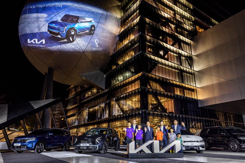 Kia Inspiration Day以「球體天幕」閃耀士林夜晚：發表全新品牌藍圖，並宣佈將導入旗艦休旅EV9
