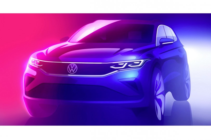 Volkswagen釋出Tiguan小改款設計草圖，歐洲也將有PHEV車型！