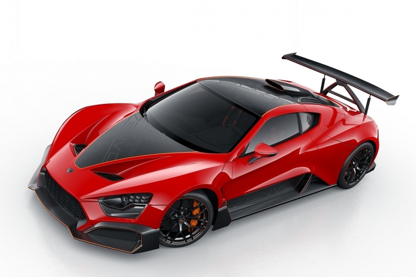 丹麥超跑Zenvo TSR-S不只身懷1177hp，還有一支高性能主動式尾翼