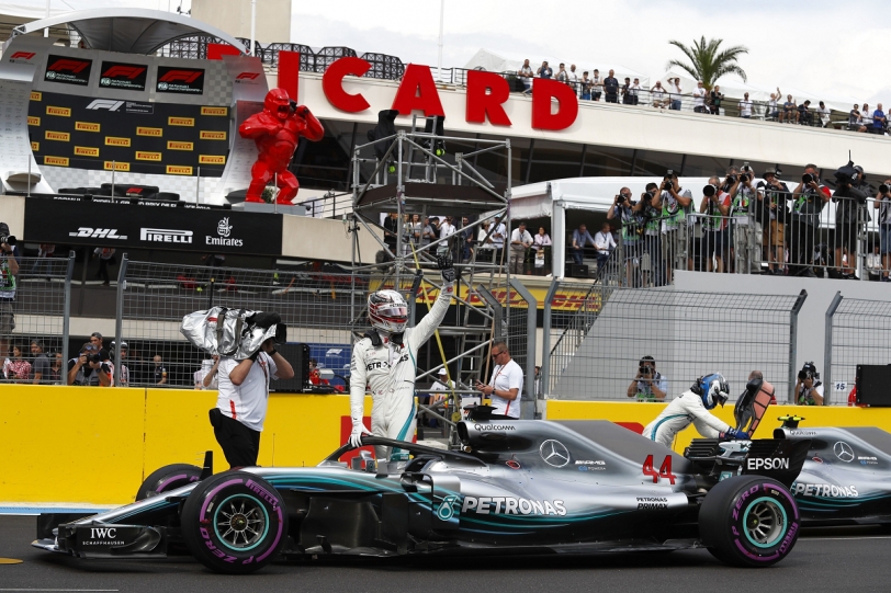 Pole to Win！Mercedes-AMG Petronas制霸F1法國站