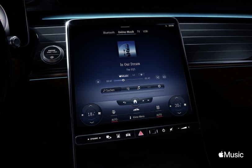 Mercedes-Benz新增Apple Music線上音樂串流服務