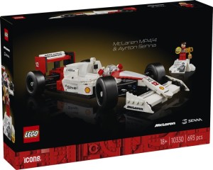 2024三月一日樂高推出McLaren MP4/4 &amp; Ayrton Senna