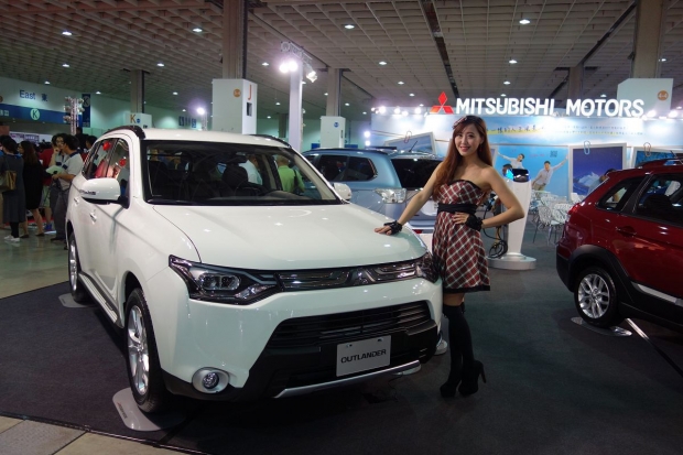 2015經濟車展登場MITSUBISHI車迷大飽眼福，全車系報到