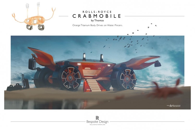 Rolls-Royce推出Young Designer Competition競賽 讓小朋友們參與設計