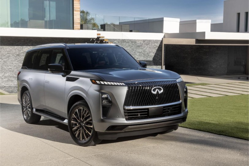 捨棄 5.6 V8 換裝 3.5 V6 TWINTURBO、日式設計風格加持，Infiniti QX80 全尺寸休旅車新世代首發！