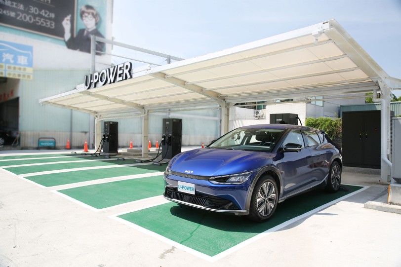 Kia攜手 U-POWER，提供The EV6車主超高速充電體驗