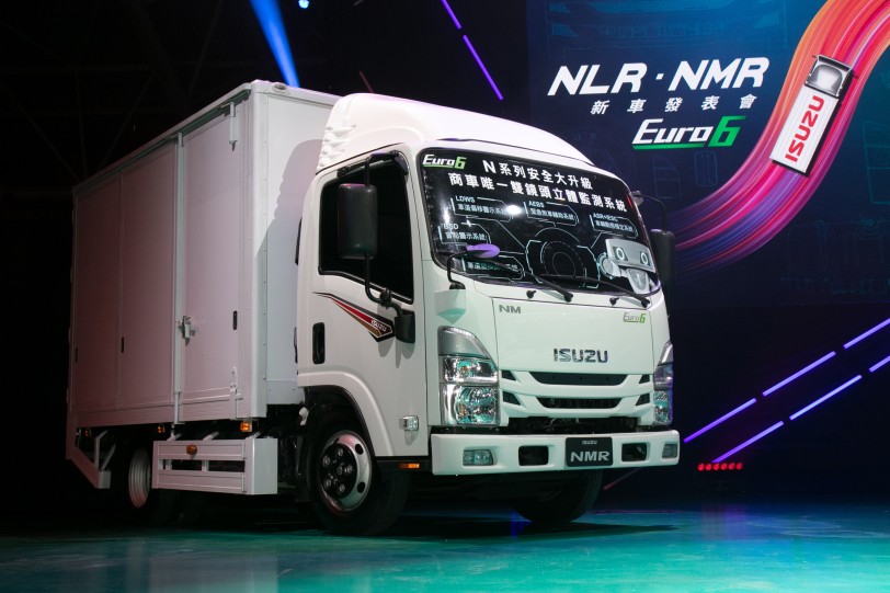 ISUZU六期全車系新車重磅登場! NLR5噸、NMR6.5噸商用貨車 安全配備超前部署