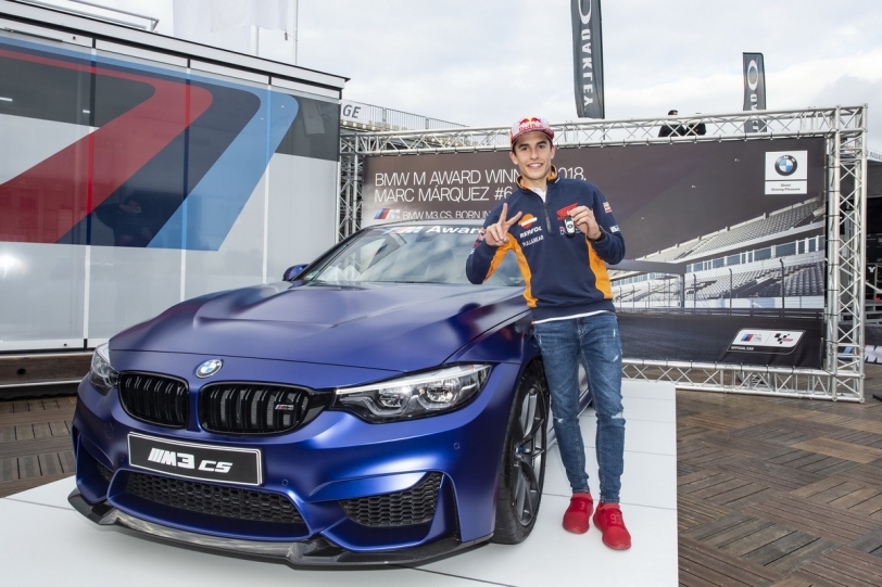 MotoGP冠軍Marc Márquez六奪BMW桿位王大獎，再爽賺一輛M3 CS！