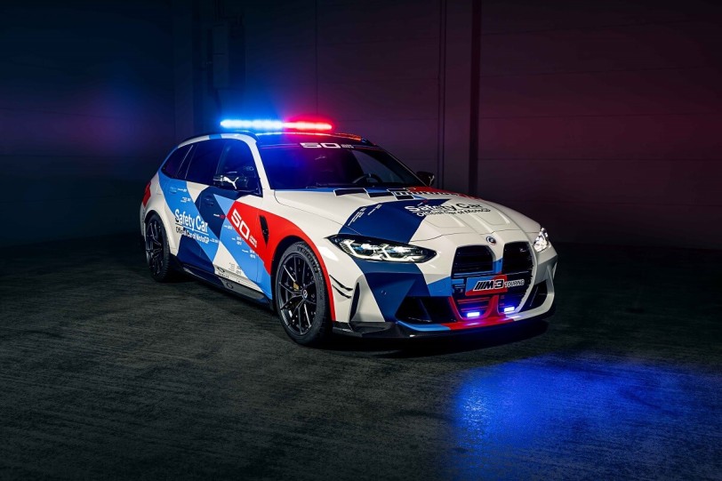 有史以來第一輛BMW M3 Touring才剛亮相就上工成為MotoGP Safety Car